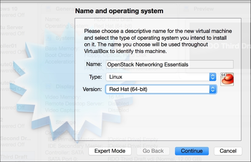 Creating a virtual machine