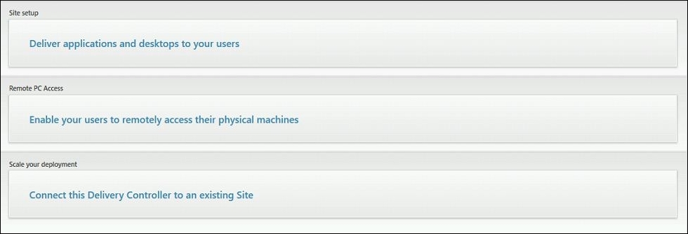 Configuring Delivery Controller