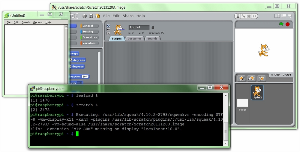 Connecting remotely to the Raspberry Pi over the network using SSH (and X11 Forwarding)