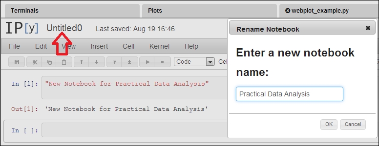 Getting started with IPython notebook