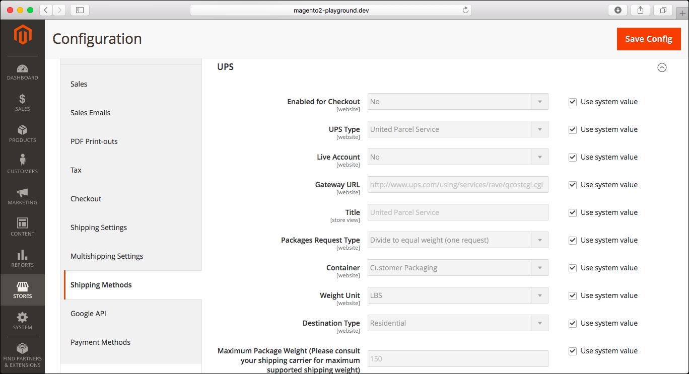 How to set up shipping with UPS