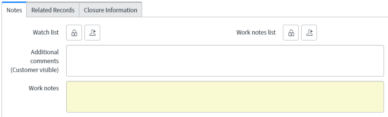Servicenow Task Work Notes List