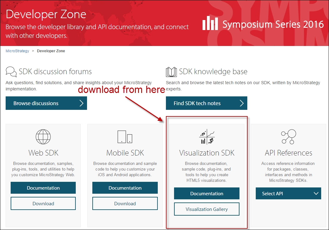 Adding advanced visualization with SDK