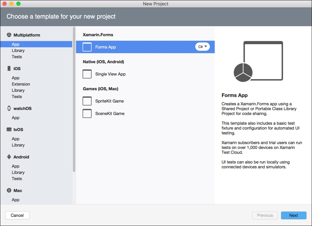 Setting up platform projects