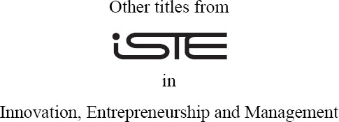 others title list from Innovation, Entrepreneurship and Management