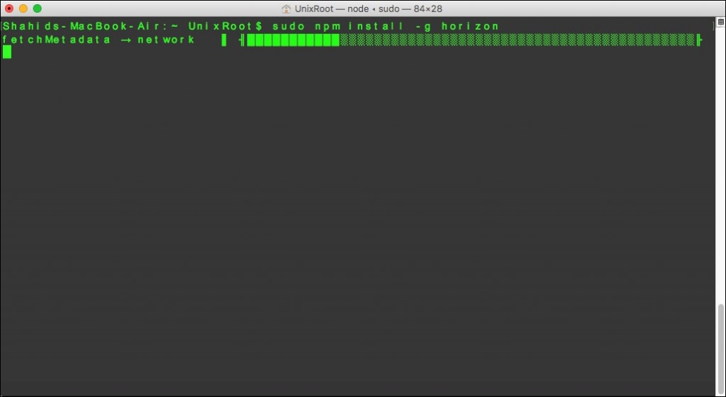 Installing and configuring Horizon