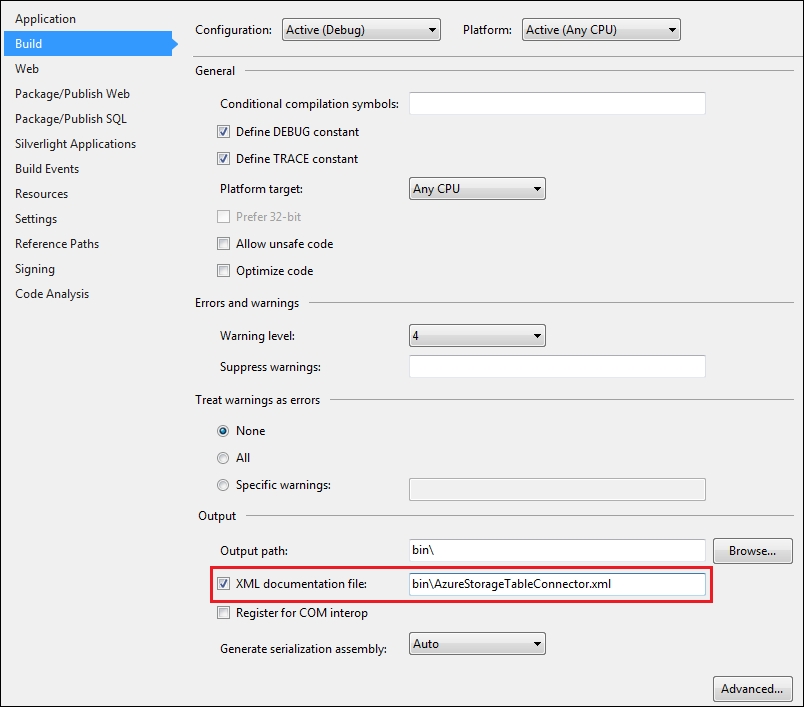 Adding summary and XML Documentation