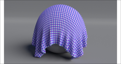 Creating cloth materials with procedurals