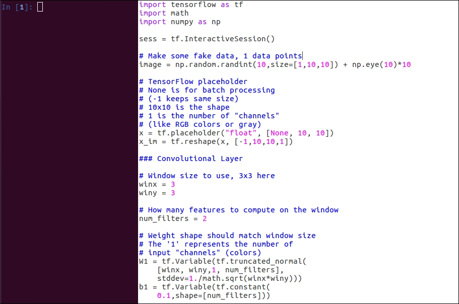 Exploring the convolution layer