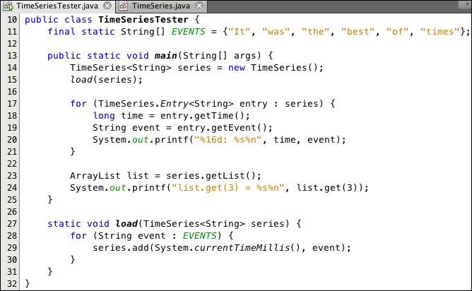 Java implementation