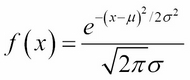 The normal distribution