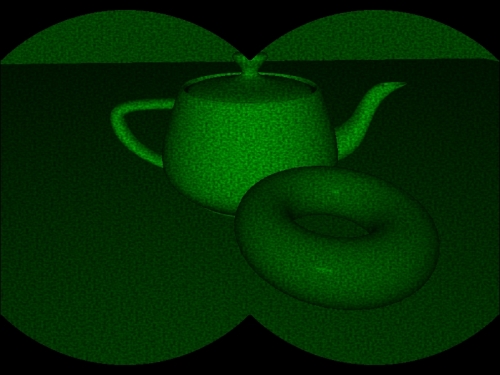 Creating a night-vision effect