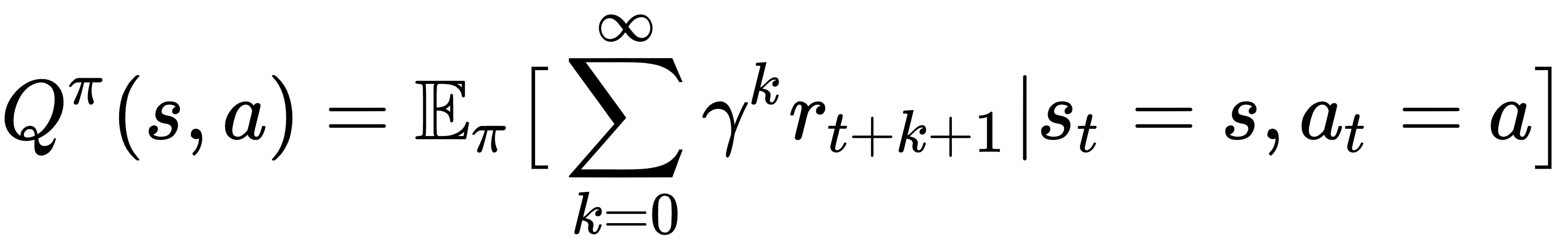 Stateaction value function (Q function) HandsOn Reinforcement