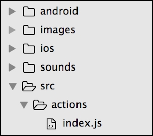 Setting up the folder structure