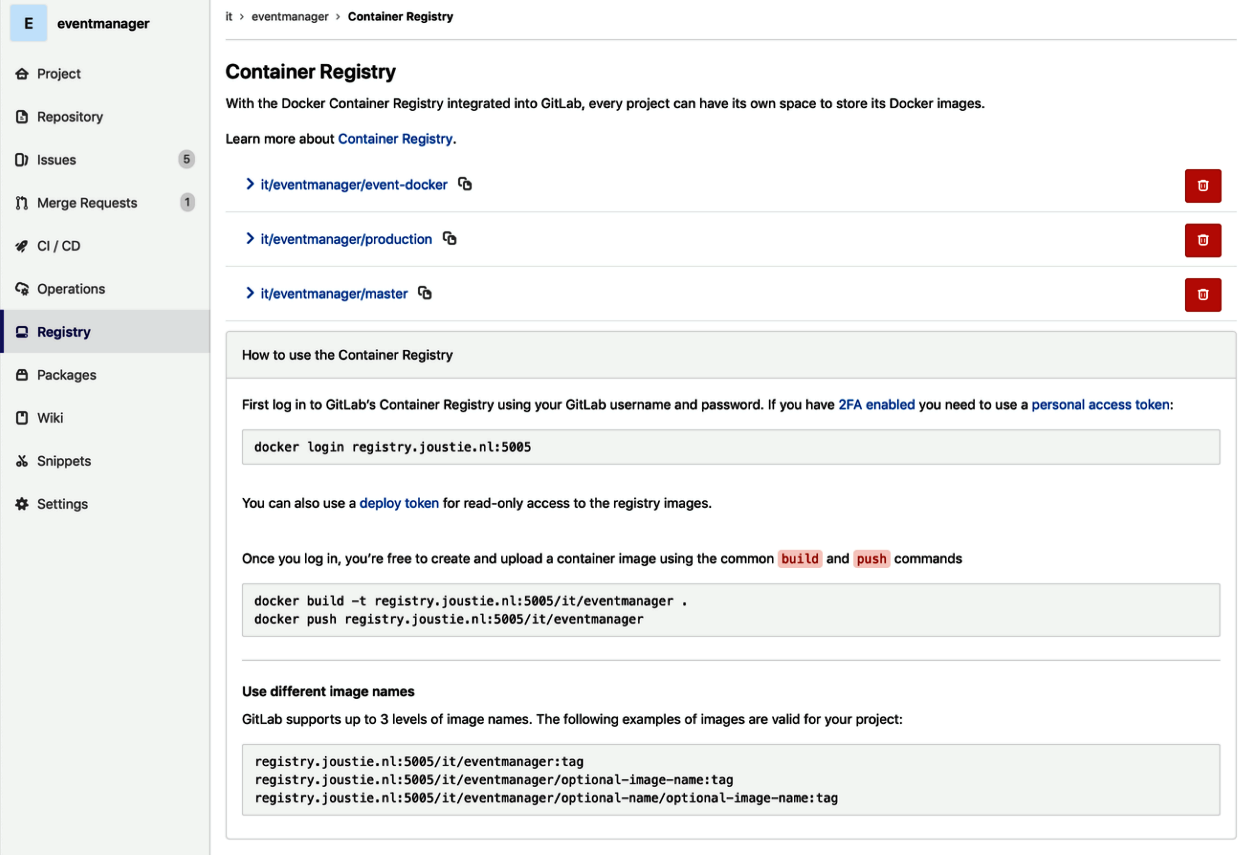 GitLab container registry - Mastering GitLab 12 [Book]