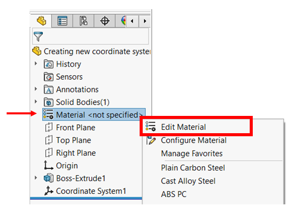 Assigning Materials To Parts - Learn SOLIDWORKS 2020 [Book]