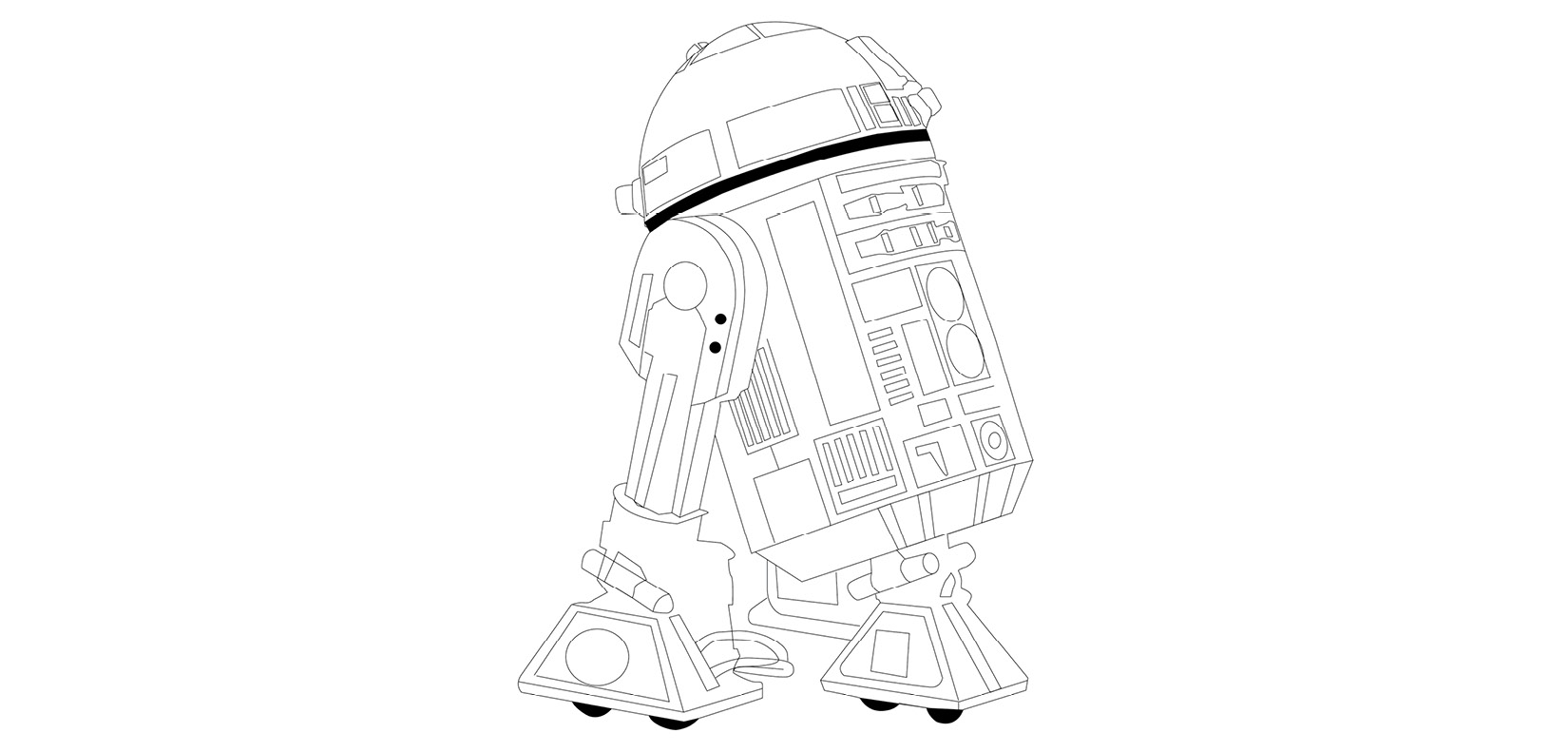 Figure. 8.1 – R2-D2 robot from Star Wars
