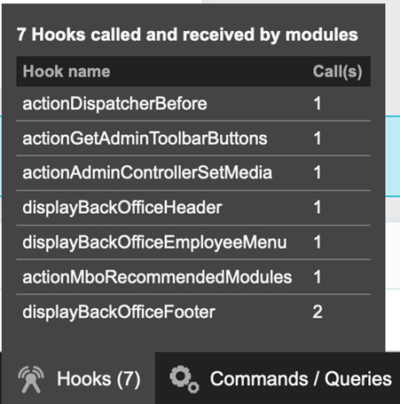 Figure A.1 – The Hooks profiler tool