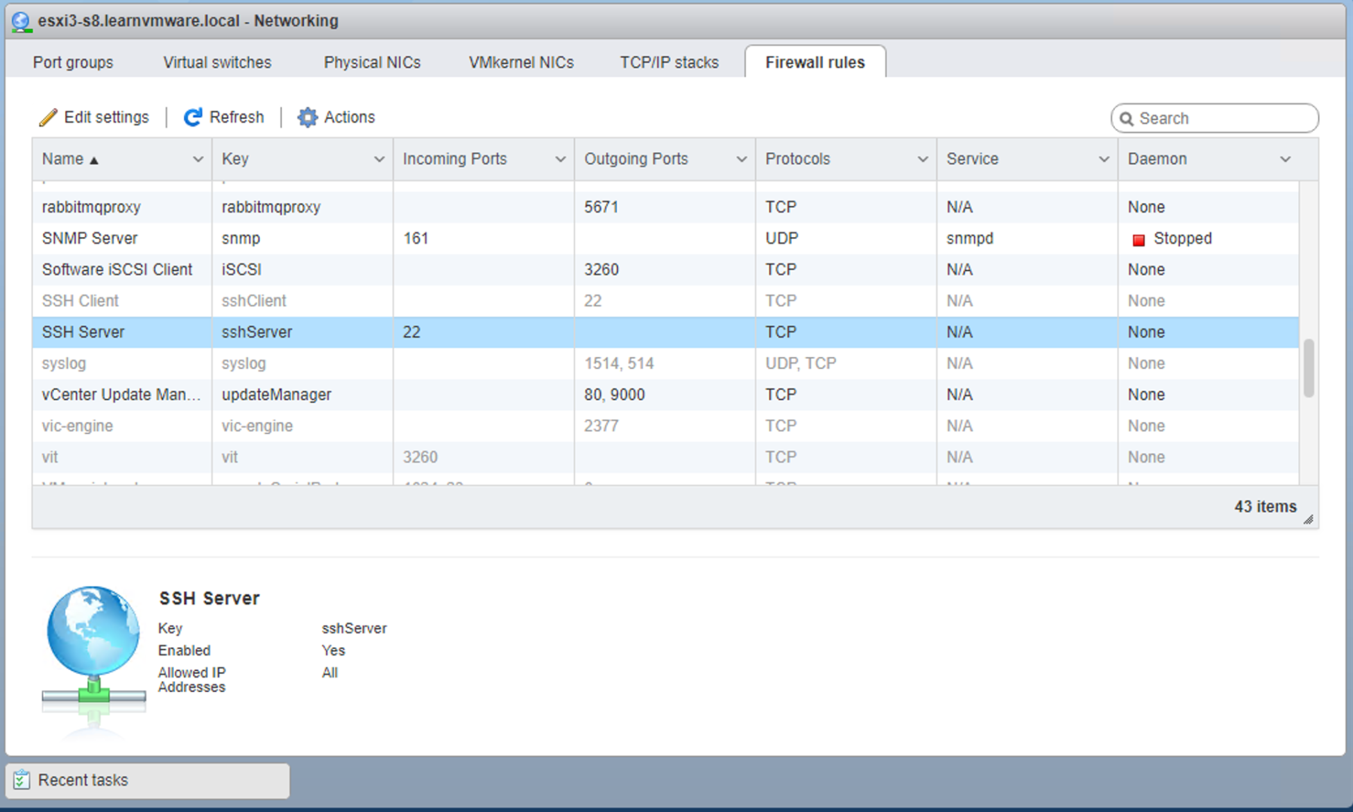 ESXi Firewall - The Complete VMware VSphere Guide [Book]