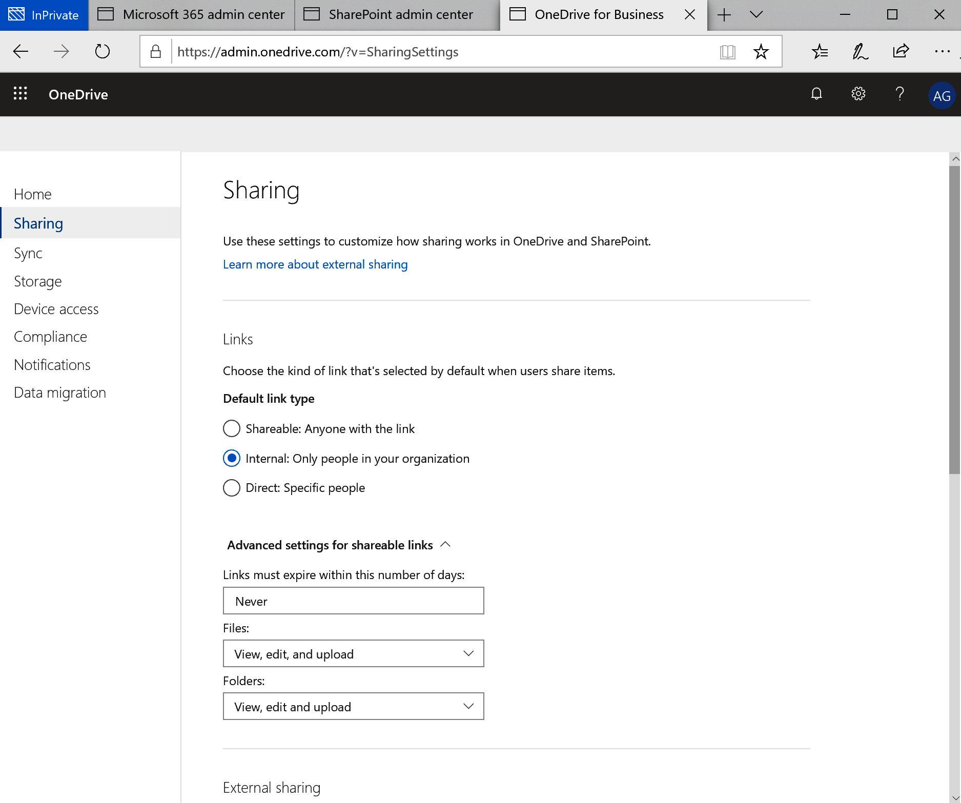 configuring-sharing-settings-deploying-microsoft-365-teamwork-exam