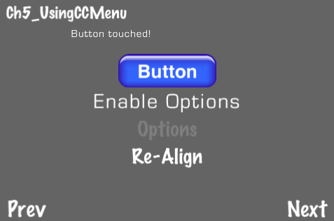 Using CCMenu