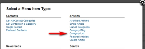 Time for action – add a link to a Category List layout