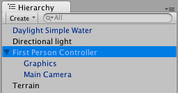 Deconstructing the First Person Controller object