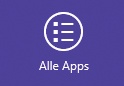 Alle Apps anzeigen lassen