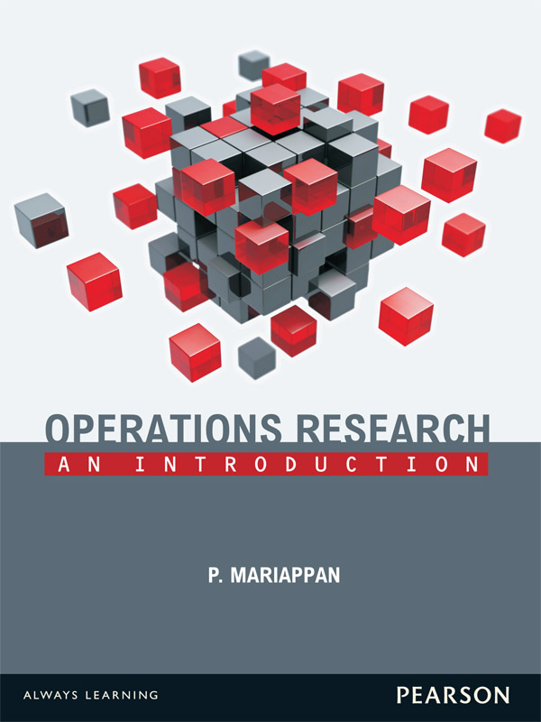 Operations Research : An Introduction