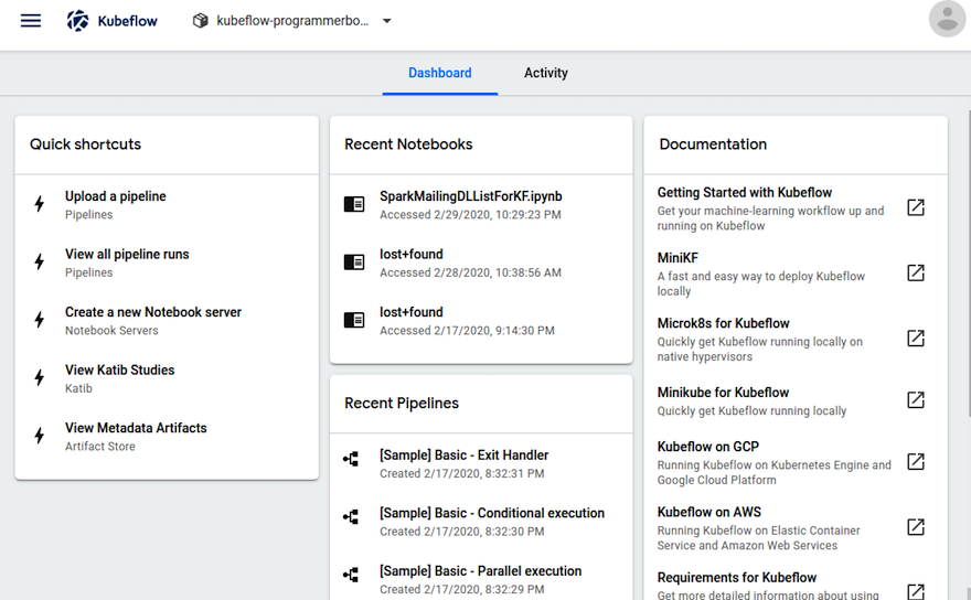 The Central Dashboard