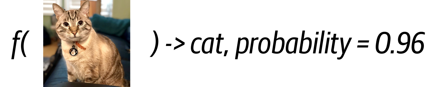 A black box view of a deep learning model