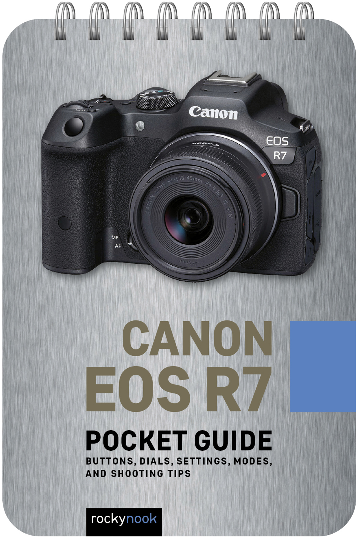 Cover: Canon EOS R7: Pocket Guide edited by Rocky Nook