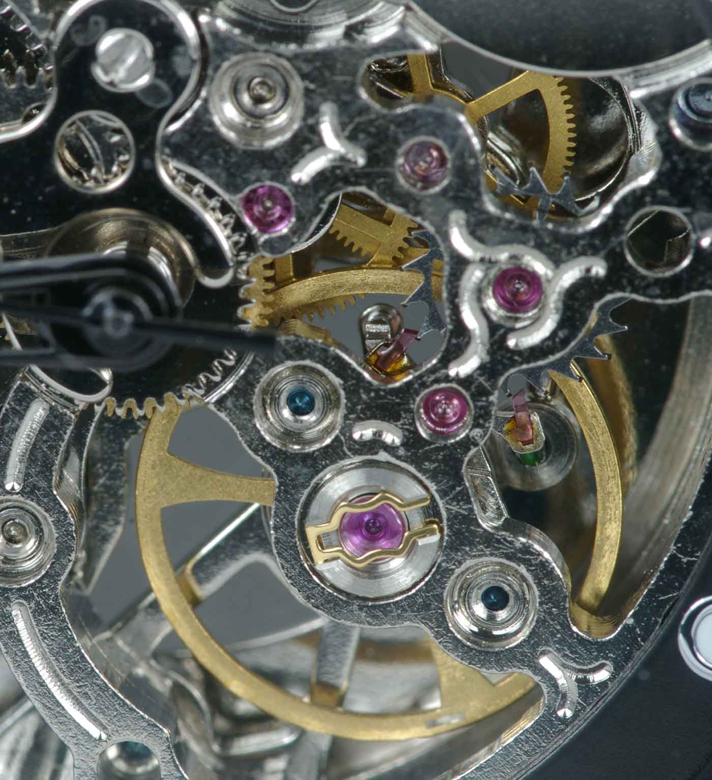 Chinese movement escapement and jewels