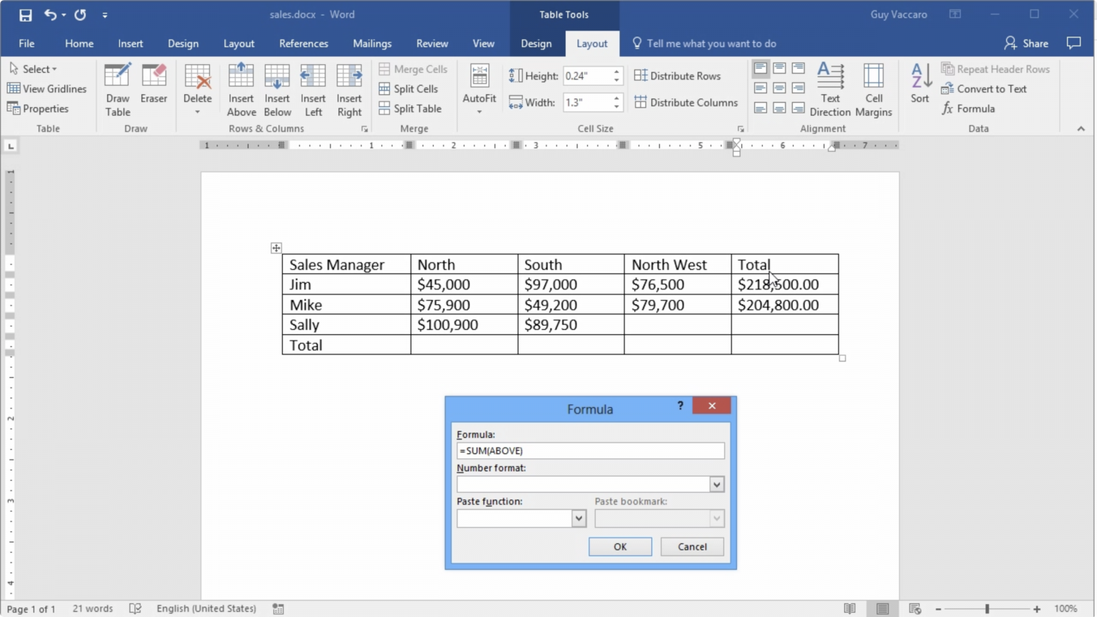 how-can-i-use-the-formula-command-to-calculate-a-total-in-a-microsoft