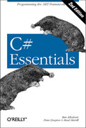 4. Framework Class Library Overview - C# Essentials, 2nd Edition [Book]