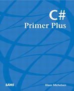 YOUR FIRST C# PROGRAM - C# Primer Plus [Book]