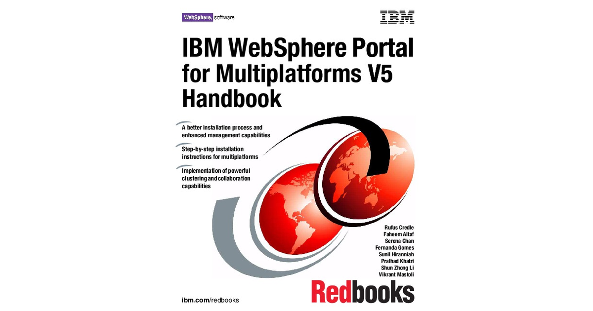 Page 203 - IBM WebSphere Portal for Multiplatforms V5 Handbook [Book]