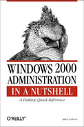 Local Users and Groups - Windows 2000 Administration in a Nutshell [Book]