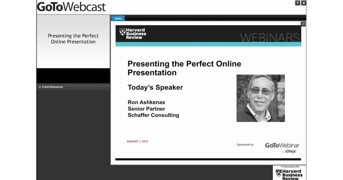 Presenting The Perfect Online Presentation [Video]