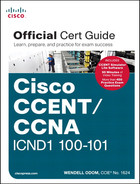 How Network Layer Routing Uses LANs and WANs - CCENT/CCNA ICND1 100-101 Official Cert Guide [Book]