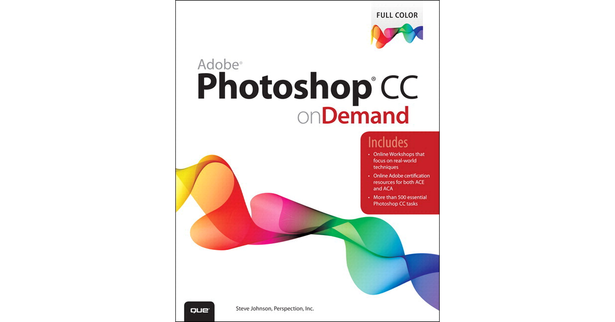Cover Page - Adobe® Photoshop® CC on Demand [Book]