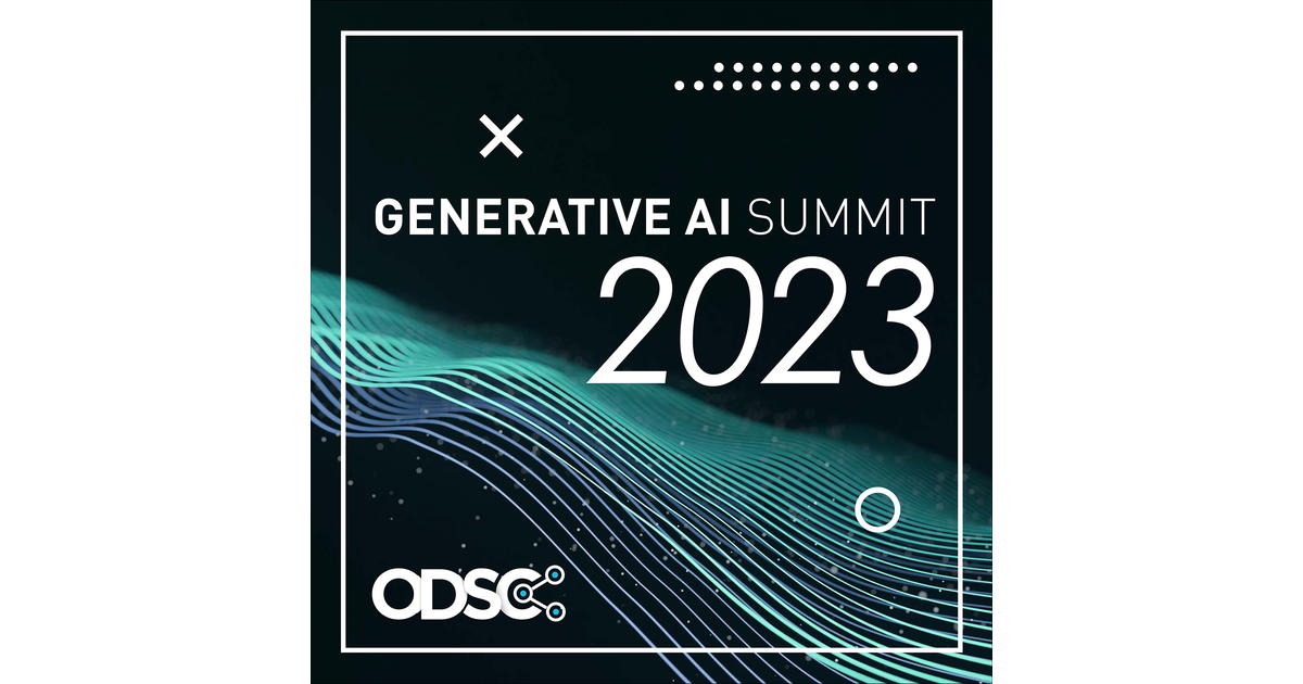 ODSC Generative AI Summit 2023 (Open Data Science Conference) [Video]