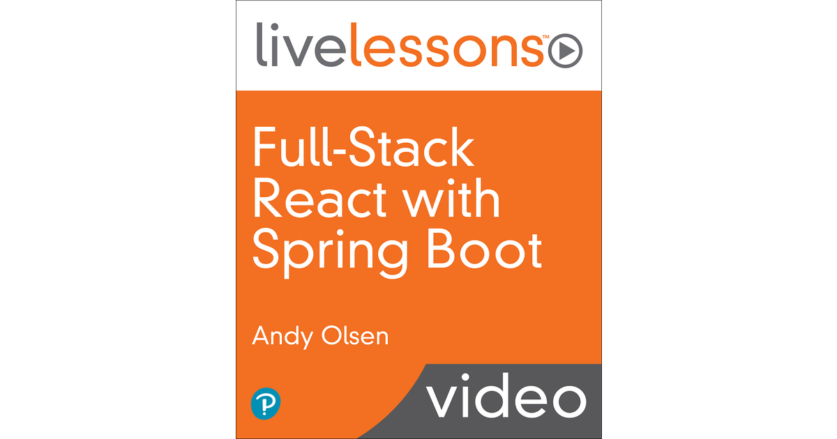 Spring boot full stack on sale tutorial