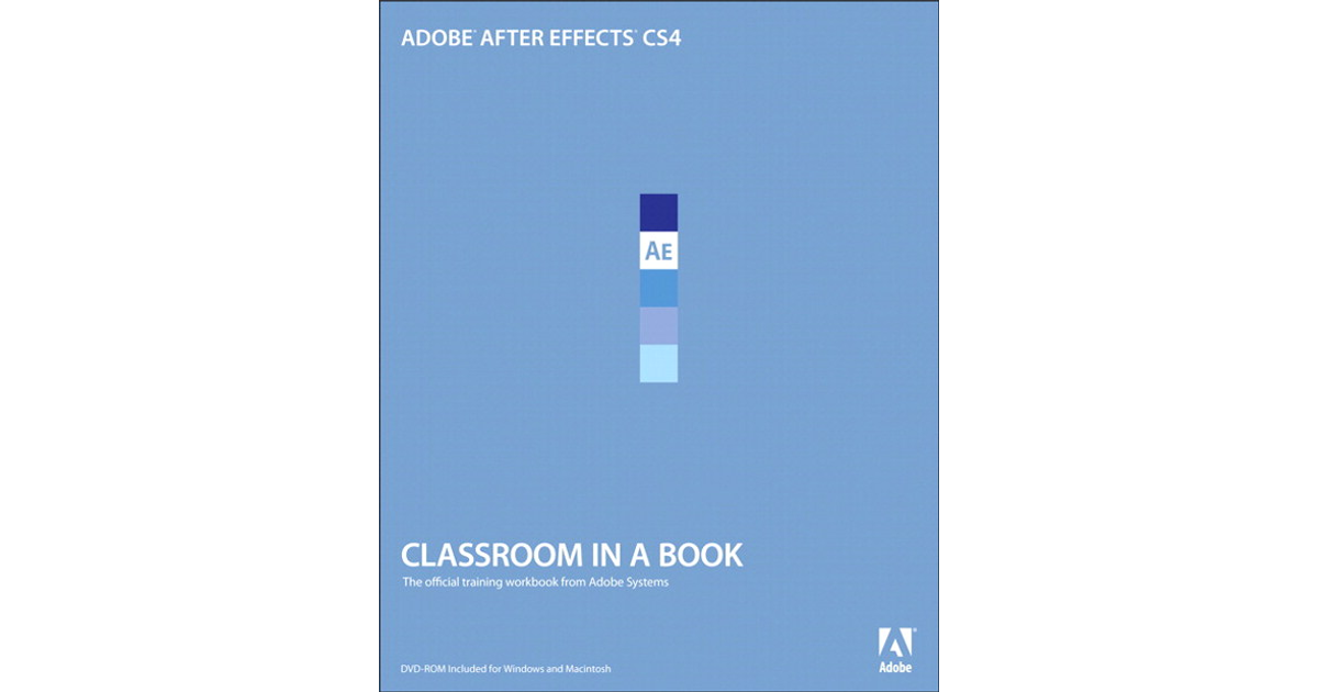 adobe after effects cs4 classroom book pdf free download