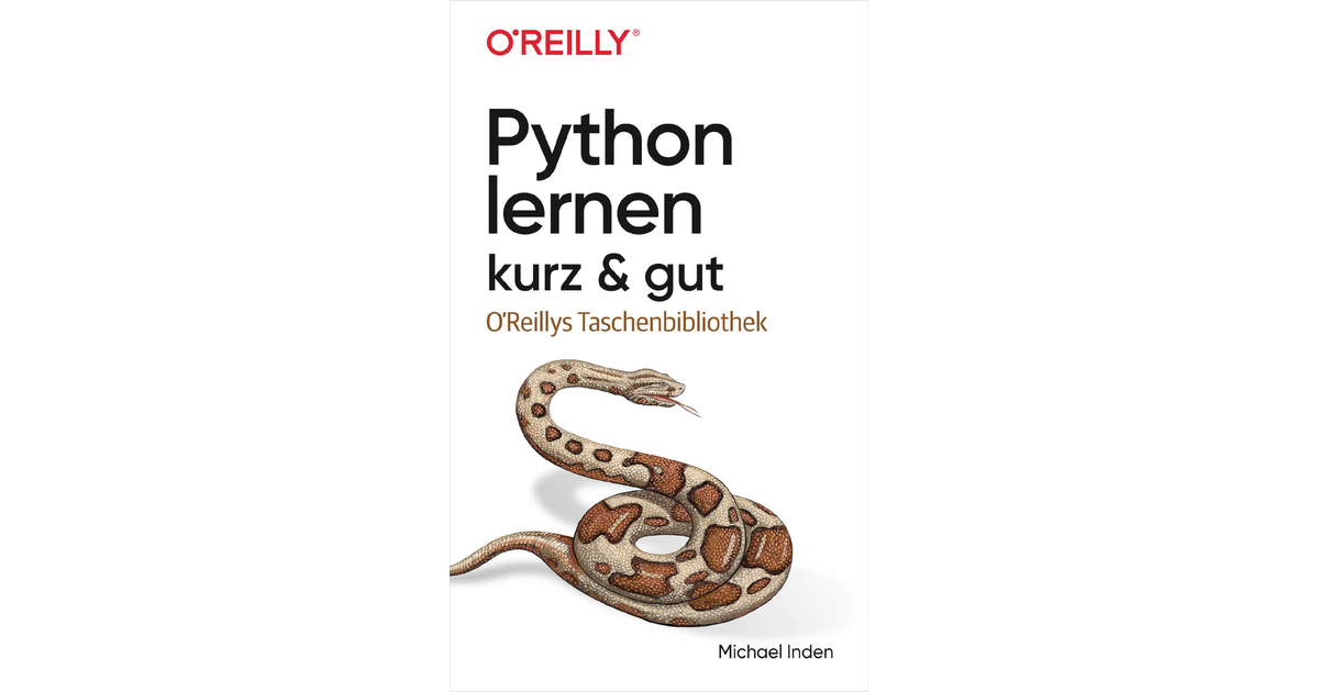 Python Lernen Kurz And Gut Book 7895