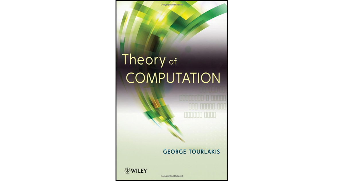 Theory Of Computation[Book]