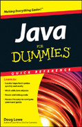 Runnable Interface - Java For Dummies Quick Reference [Book]