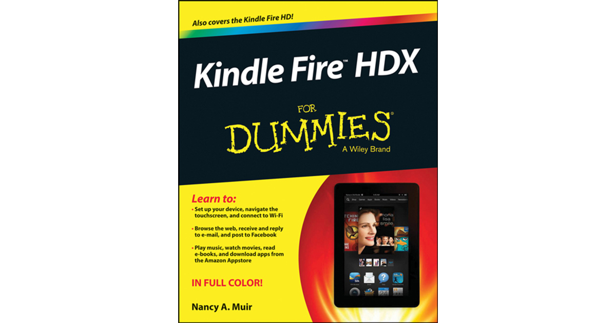 Kindle Fire HDX For Dummies[Book]