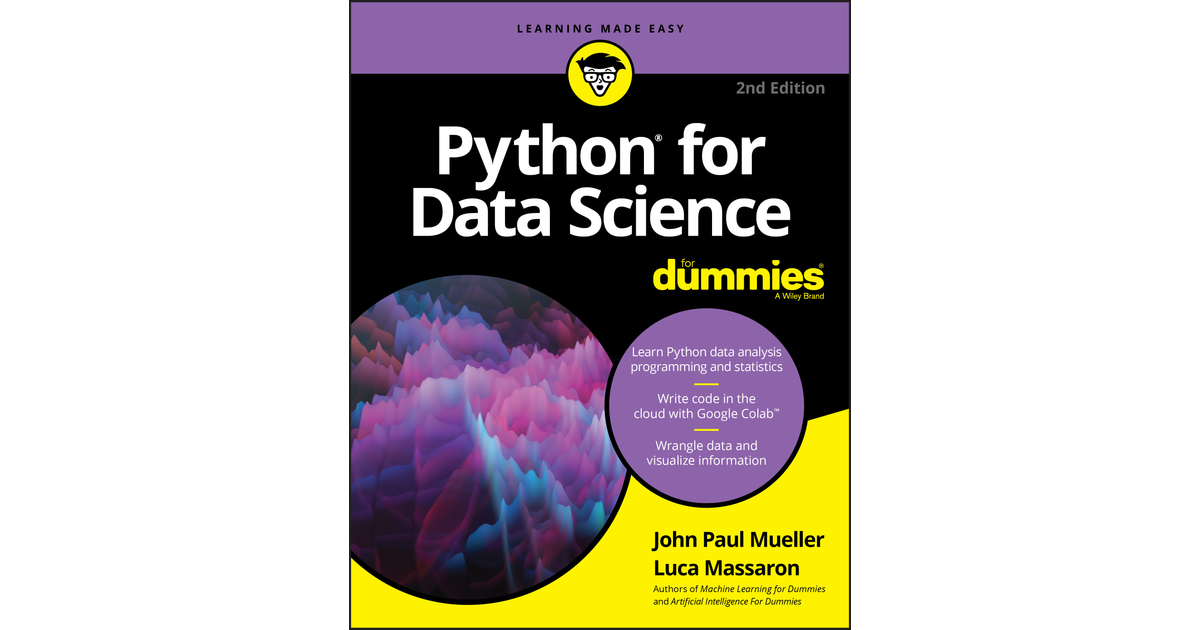 Python for Data Science For Dummies, 2nd Edition [Book]