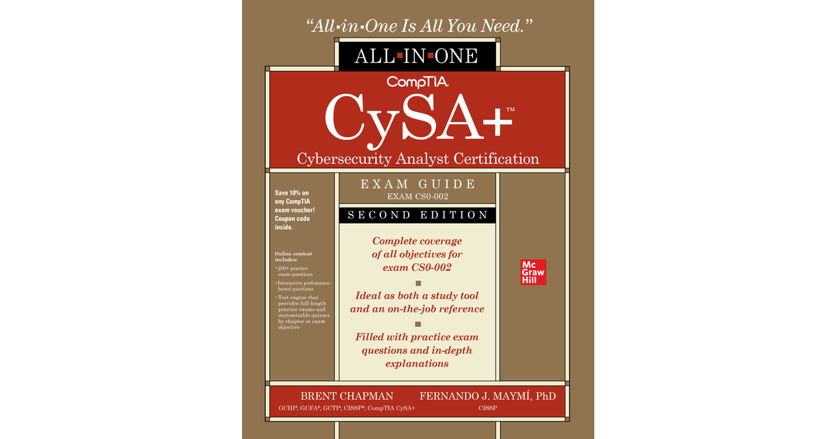 CompTIA CySA+ Cybersecurity Analyst Certification All-in-One Exam 